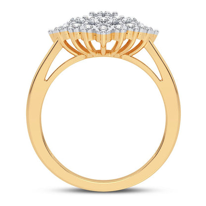 10K 0.10CT DIAMOND RING