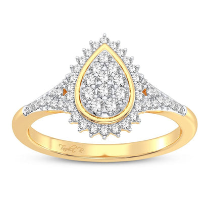 10K 0.25CT DIAMOND RING