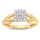 10K 0.20CT DIAMOND RING