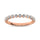 Diamond 1/2 Ct.Tw. Stack Band in 14K Rose Gold
