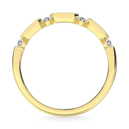 Diamond 1/5 Ct.Tw. Anniversary Band in Sterling Silver