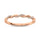 10K Rose Gold 1/20 Ct.tw Diamond Anniversary Band