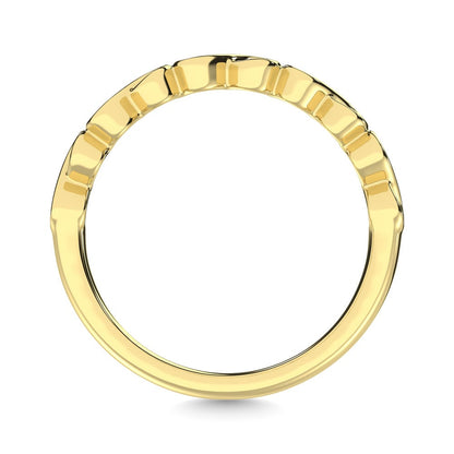 Diamond 1/5 Ct.Tw. Stack Band in 14K Yellow Gold