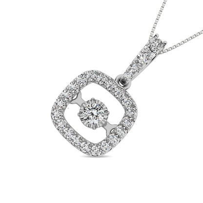 Diamond 1 3/8 Ct.tw Fashion Pendant in 14K White Gold