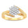 10K 0.20CT DIAMOND RING