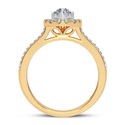 10K 0.50CT DIAMOND RING