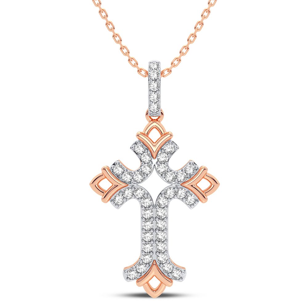 14K 0.33CT DIAMOND PENDANT