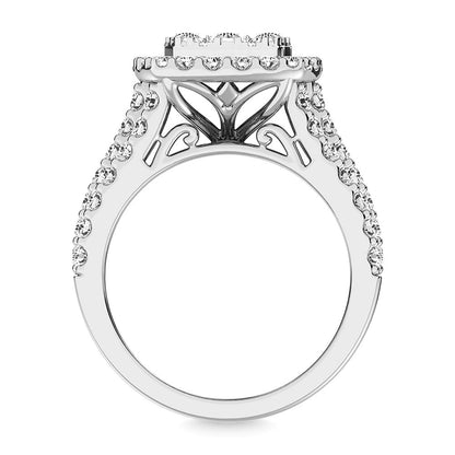 Diamond 2 Ct.Tw. Engagement Ring in 14K White Gold