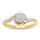 10K 0.15CT DIAMOND RING
