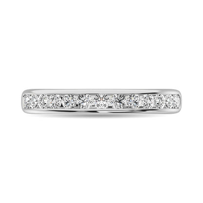 Channel Set Diamond 1/4 Ct.tw Anniversary Band