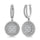 Diamond 2 1/10 Ct.Tw. Round Shape Dangler Earring in 14K White Gold