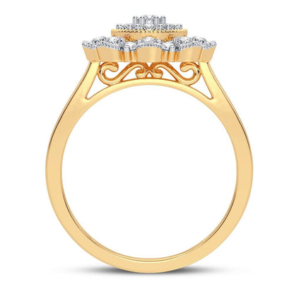 10K 0.20CT DIAMOND RING