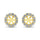 14K Yellow Gold Diamond 1/2 Ct.Tw. Earrings Jacket