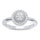 10K 0.17CT DIAMOND RING