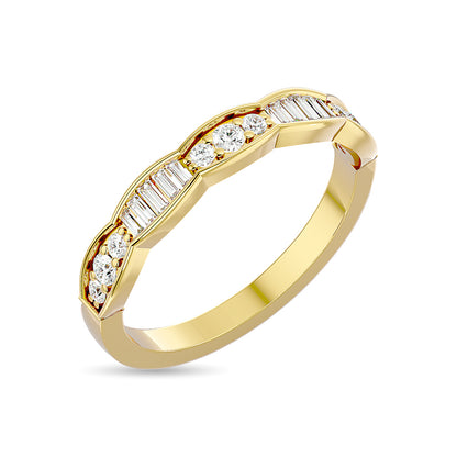 Diamond 1/3 Ct.tw Band in 14K Yellow Gold