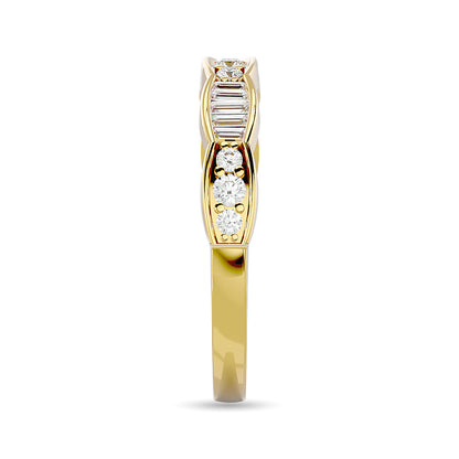 Diamond 1/3 Ct.tw Band in 14K Yellow Gold