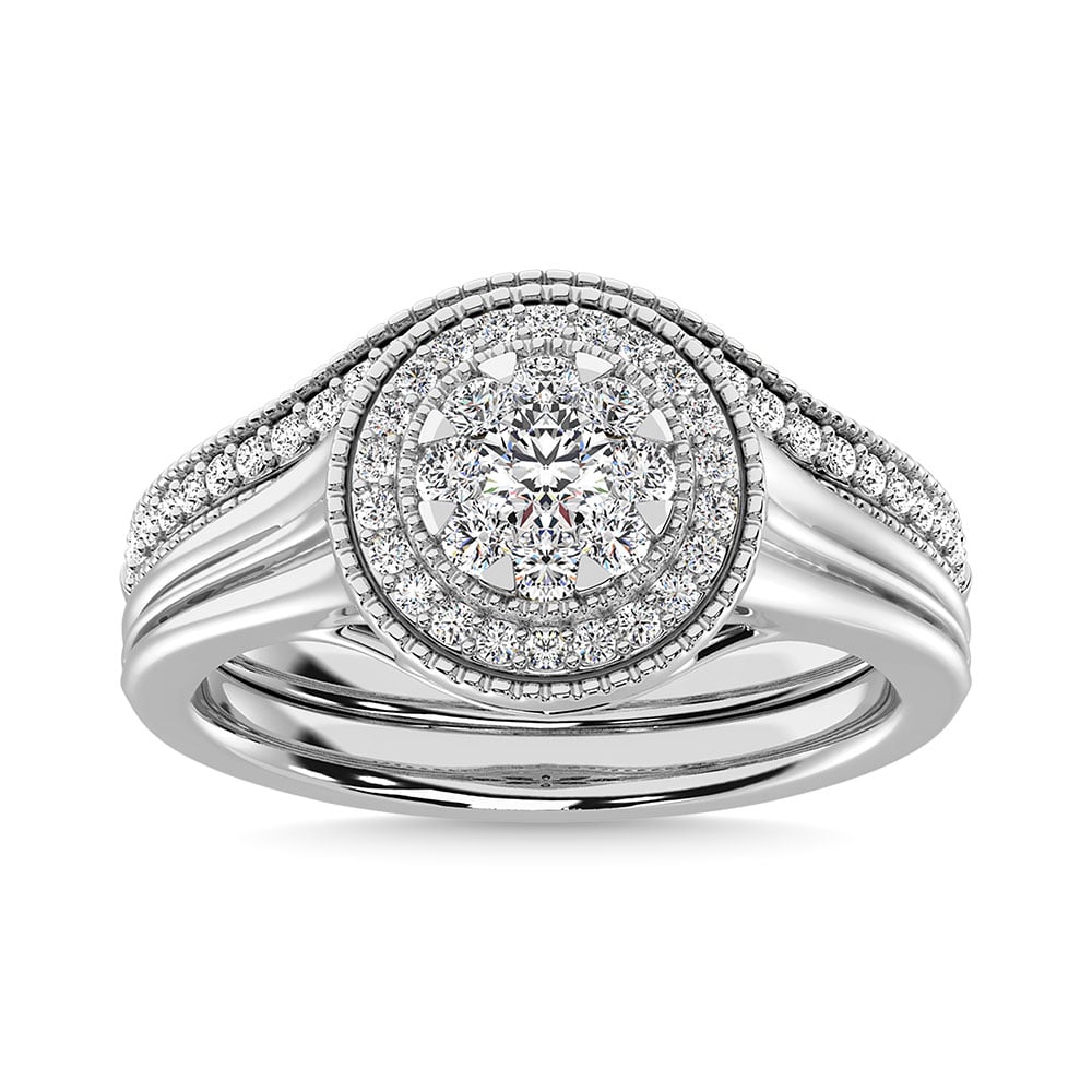 Diamond 3/4 Ct.Tw. Men?s Fashion Ring Ring in 14K White Gold