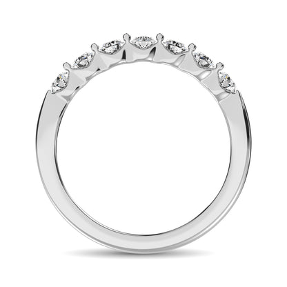 10K White Gold Diamond 1/2 Ct.Tw. Ladies Band