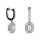 Diamond 3/4 Ct.tw Fashion Earrings in 14K White Gold