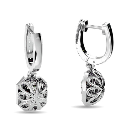 Diamond 3/4 Ct.tw Fashion Earrings in 14K White Gold