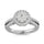 Diamond 3/4 Ct.tw Engagement Ring in 14K White Gold