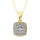 Diamond Fashion Pendant 5/8 Ct.tw Round Cut in 14K Yellow Gold