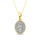 Diamond Fashion Pendant 5/8 Ct.tw Round Cut in 14K Yellow Gold