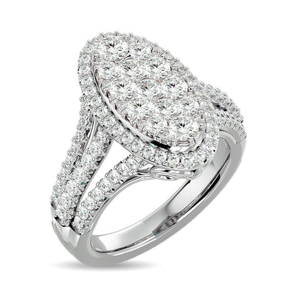 Diamond 2 Ct.tw Engagement Ring in 14K White Gold