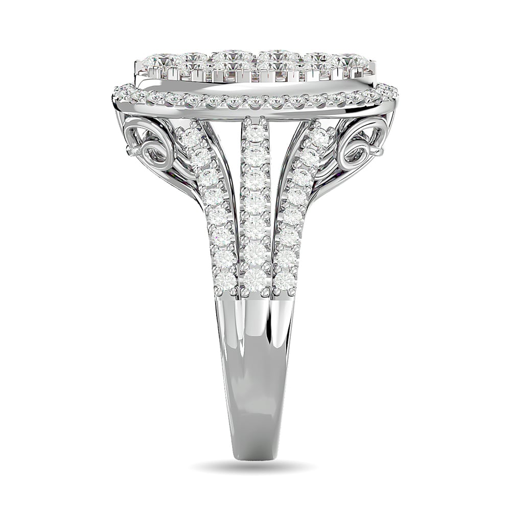 Diamond 2 Ct.tw Engagement Ring in 14K White Gold