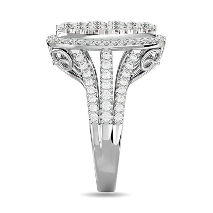 Diamond 2 Ct.tw Engagement Ring in 14K White Gold