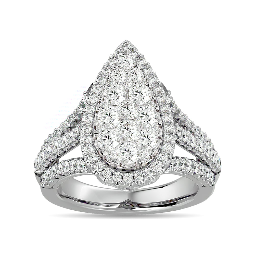 Diamond 2 Ct.tw Engagement Ring in 14K White Gold