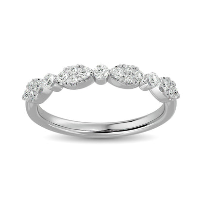 Diamond 1/3 Ct.tw Band in 14K White Gold