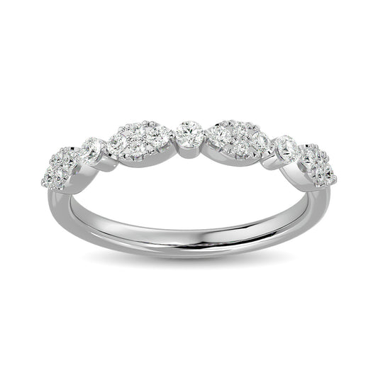 Diamond 1/3 Ct.tw Band in 14K White Gold