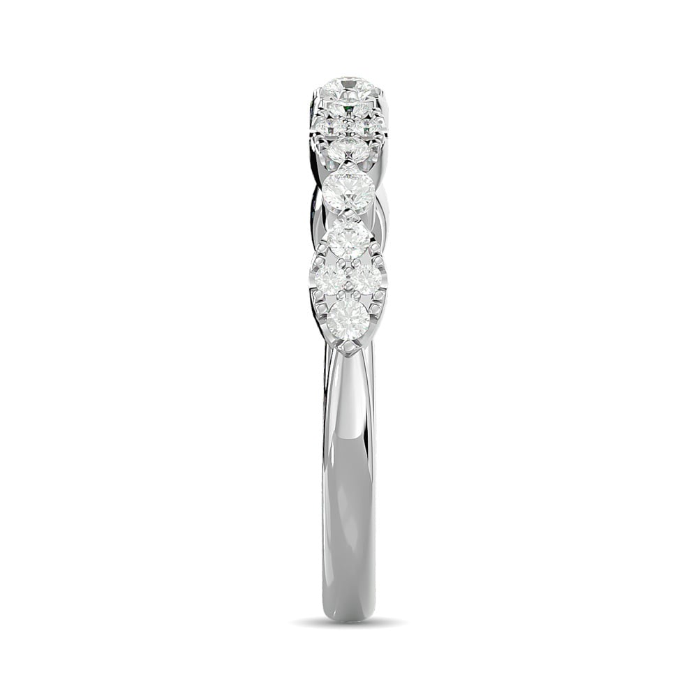 Diamond 1/3 Ct.tw Band in 14K White Gold
