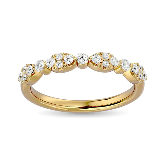 Diamond 1/3 Ct.tw Band in 14K Yellow Gold