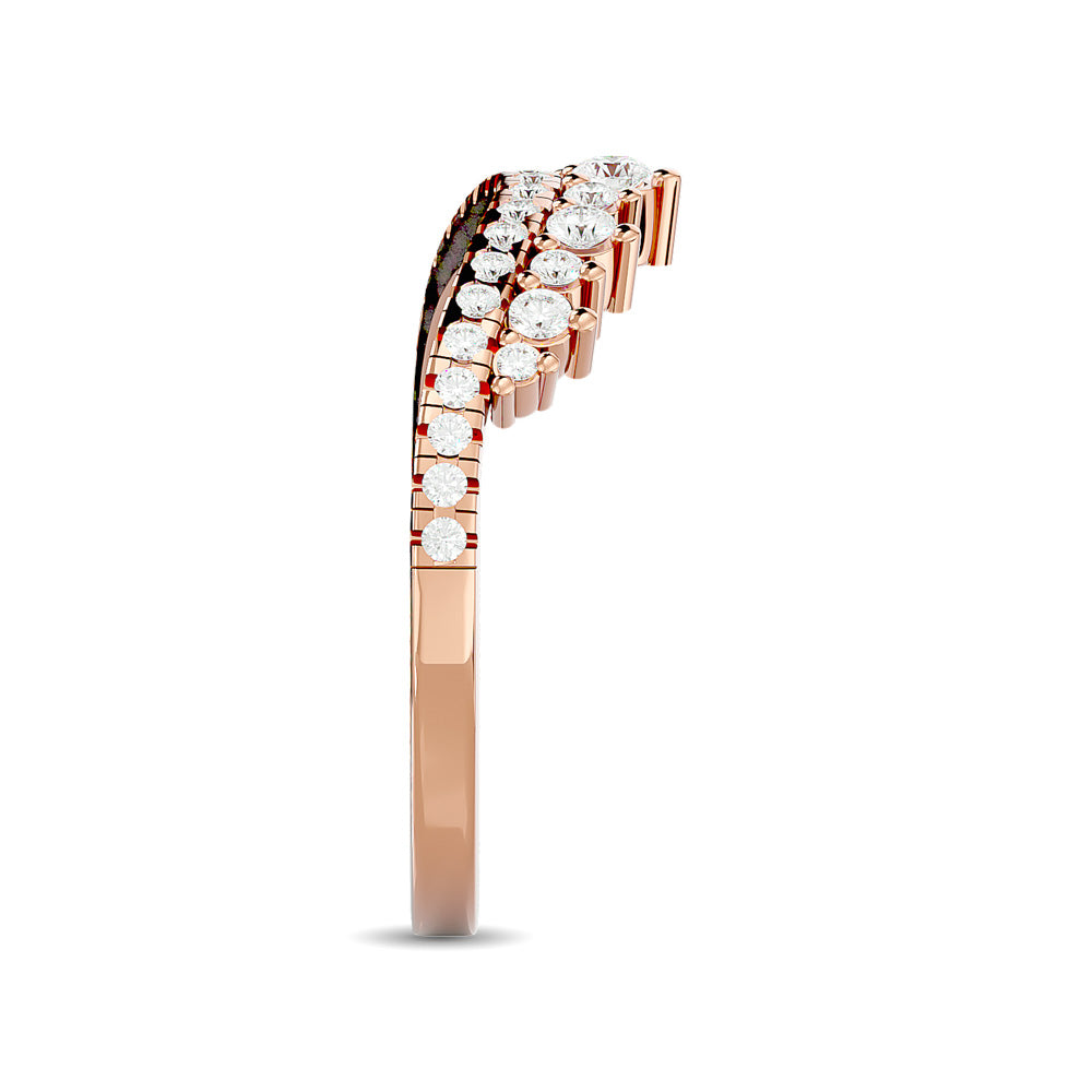 Diamond 1/3 Ct.tw Band in 14K Rose Gold