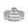 Diamond 1 Ct.Tw. Bridal Ring in 14K White Gold