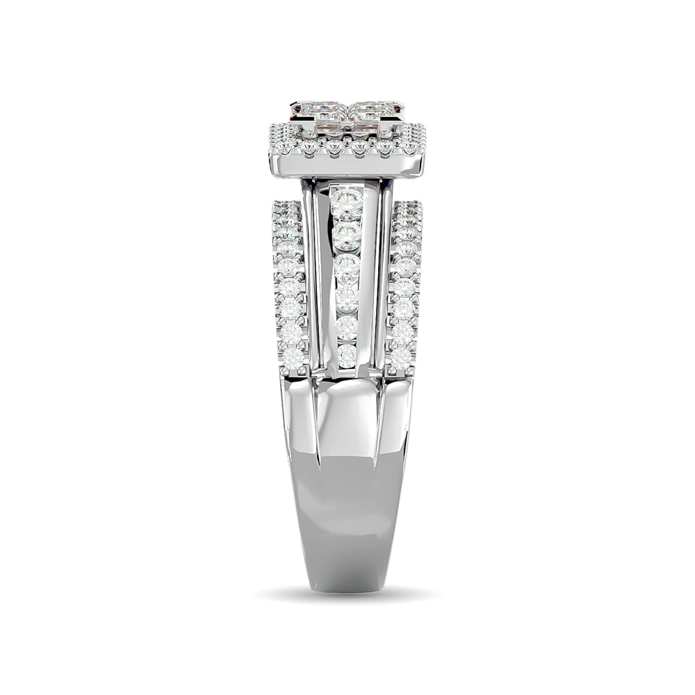 Diamond Engagement Ring 1 Ct.tw in 10K White Gold