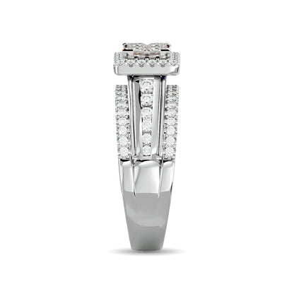 Diamond Engagement Ring 1 Ct.tw in 10K White Gold