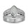 Diamond Engagement Ring 1/2 Ct.tw in 10K White Gold