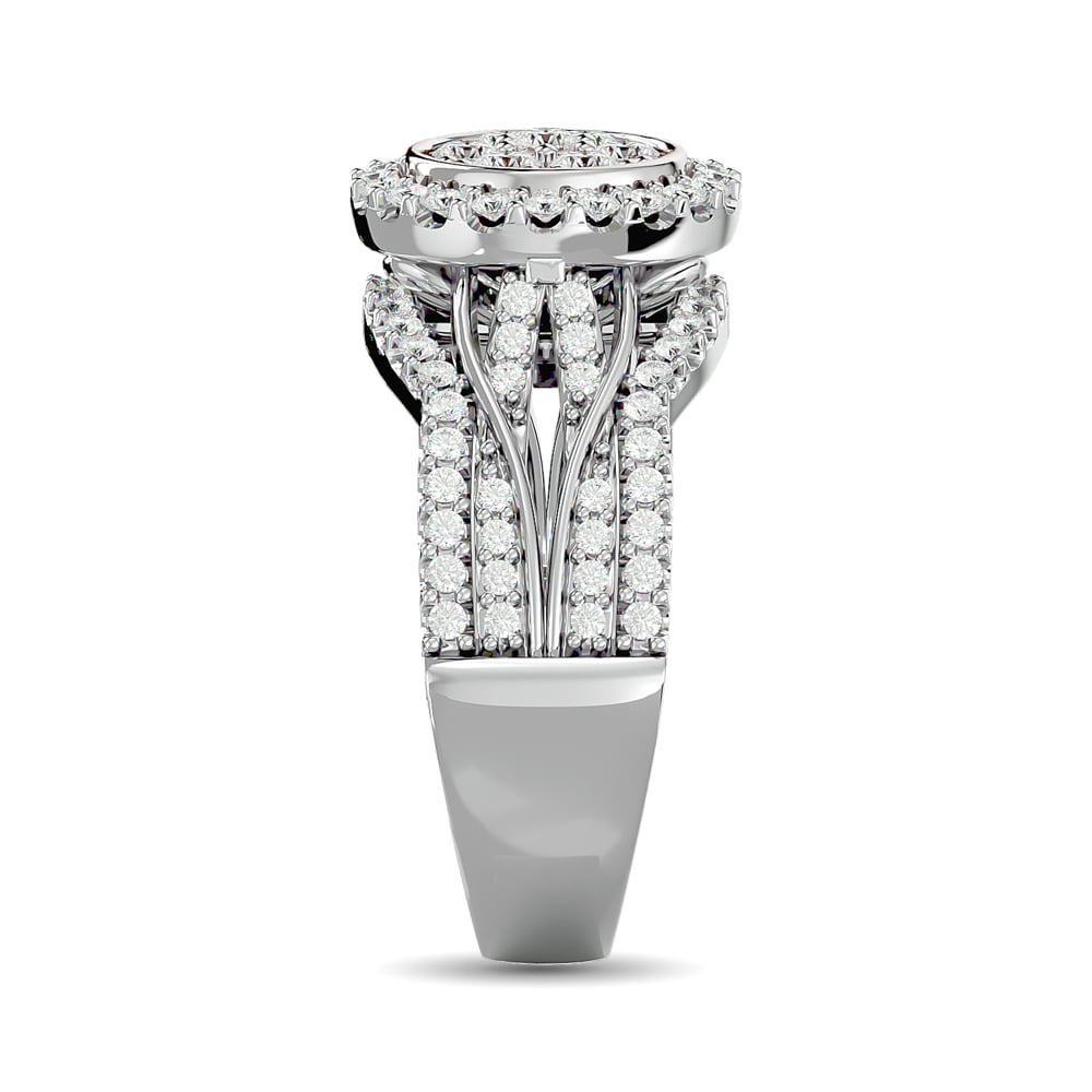 Diamond Engagement Ring 1 Ct.tw in 10K White Gold