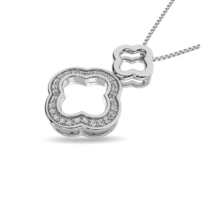 Diamond Fashion Pendant 1/20 Ct.tw in Sterling Silver