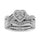 Diamond Bridal Ring 1/5 Ct.tw in Round-cut 10K in White Gold