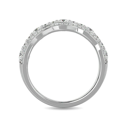 Diamond 7/8 Ct.tw Fashion Band in 14K White Gold