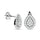 Diamond 1/3 Ct.tw Fashion Earrings in 10K White Gold