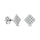 Diamond 1/3 Ct.tw Fashion Earrings in 10K White Gold