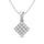 Diamond 1/5 Ct.tw Fashion Pendant in 10K White Gold