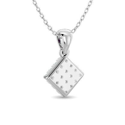 Diamond 1/5 Ct.tw Fashion Pendant in 10K White Gold