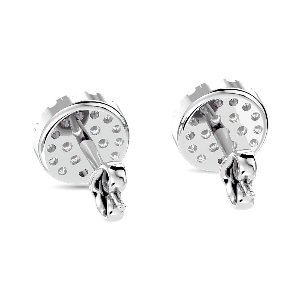 Diamond Stud earrings 1/3 Ct.tw in 10K White Gold