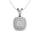 Diamond 1/2 Ct.tw Fashion Pendant in 14K White Gold
